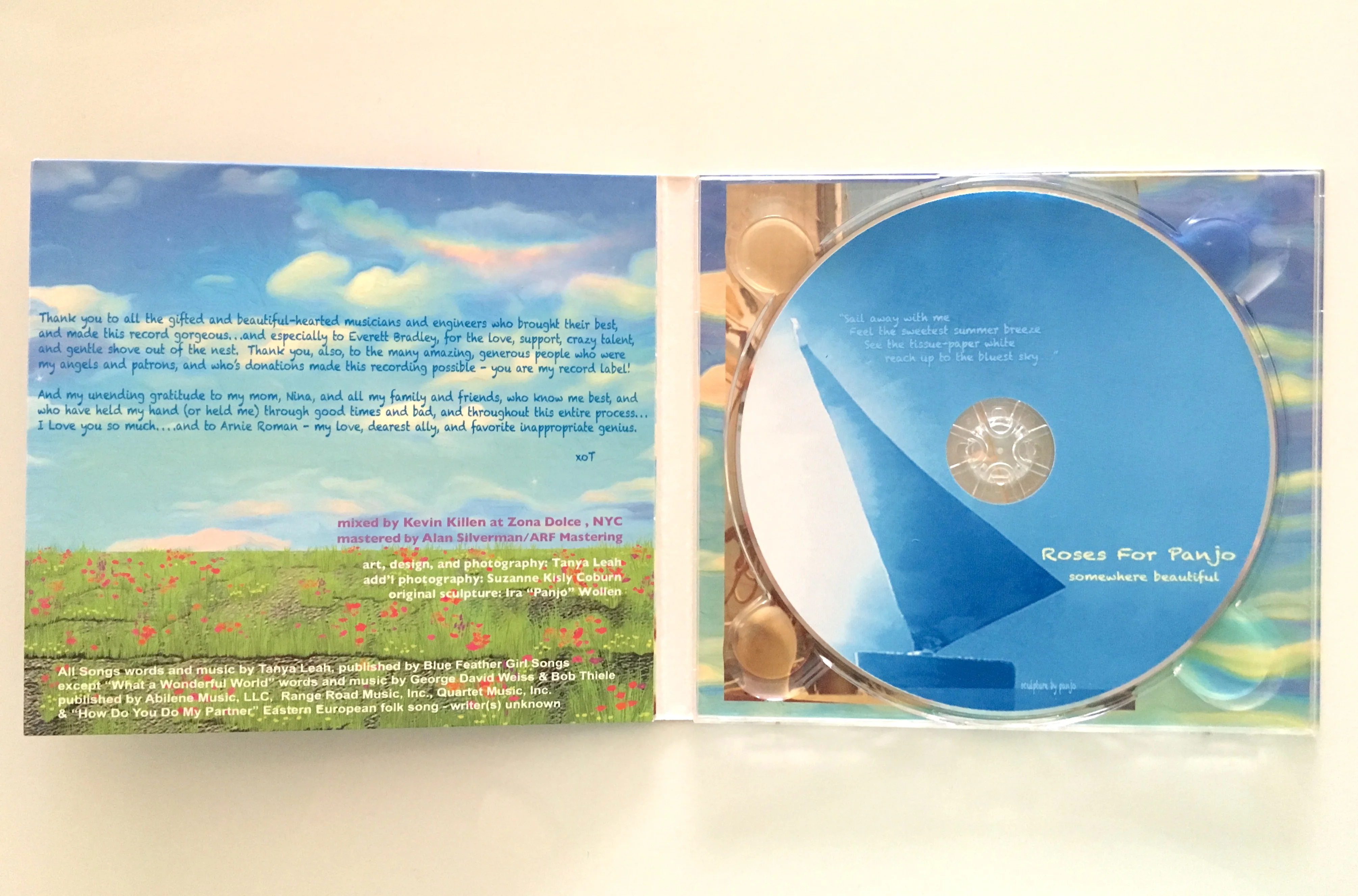 Tanya Leah - Original "Roses For Panjo" CD - Image 3