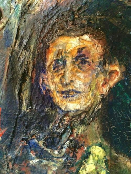 Panjo Art: Detail of Self-Portrait, 1964